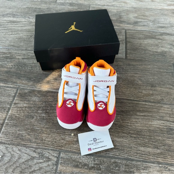 Brand New Air Jordan Pro Strong “Cardinal Red” Toddler/Baby Shoes - Picture 6 of 12